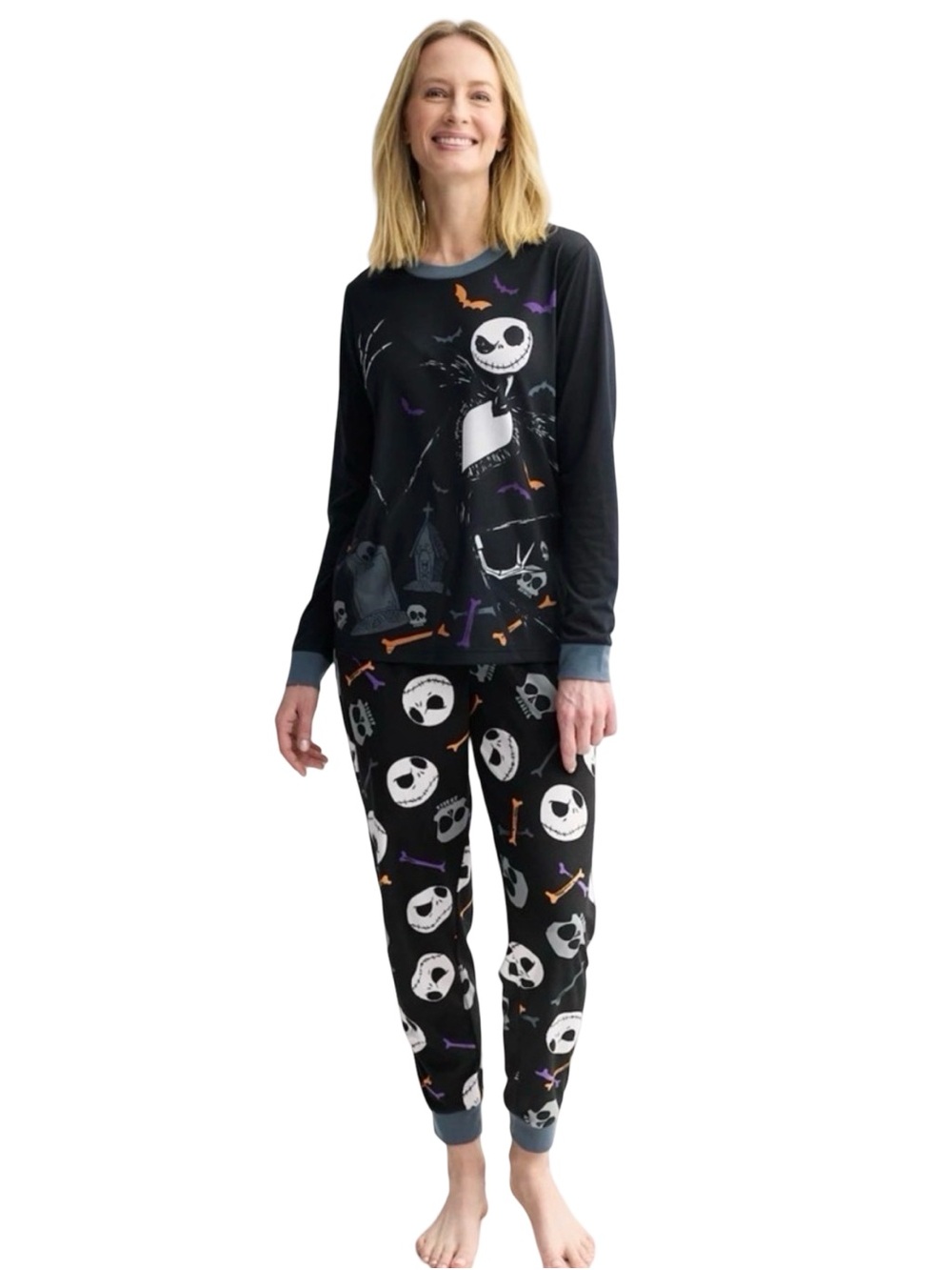 Disney’s The Nightmare Before Christmas pajama top and bottom set NWT S, M